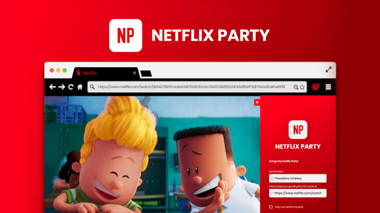 Netflix Party : regarder un film en distance et chater avec ses amis en même temps !